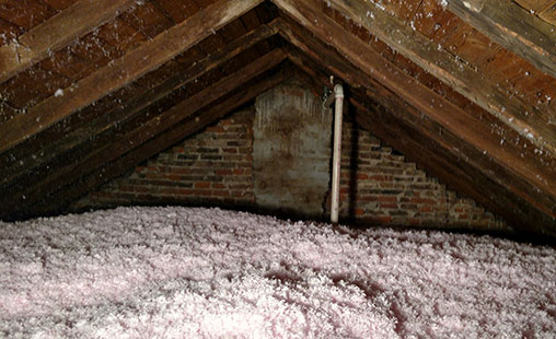 Removed Insulation